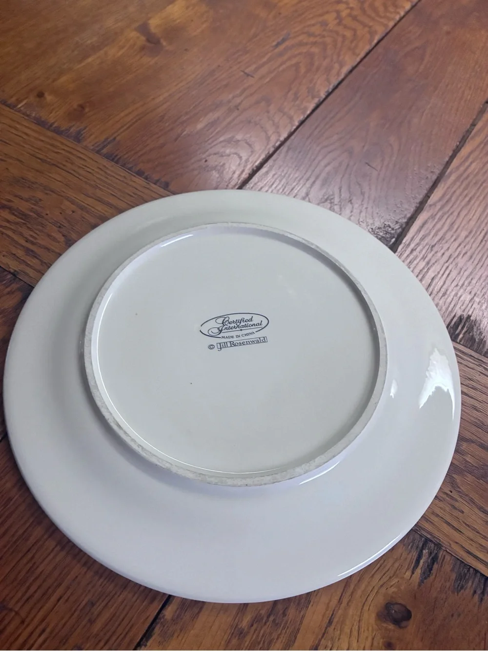 Set of 3 Beautiful Sage Serving Plates - Jill Rosenwald